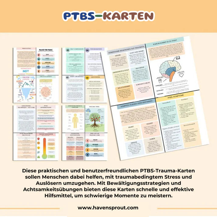 Trauma-Therapie 90% Rabatt Bündel, Angst Bewältigung Fähigkeit Karte, Therapie Arbeitsblätter, Krisen-Therapie PTSD, Angst-Therapie-Tool, Sicherheitsplan, BPD